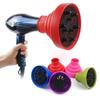 Universal Silicone Hairdryer Diffuser Cover, Hair Curl Diffuser Foldable Curly Hair Drying Blower Styling Accessories Barber Tool