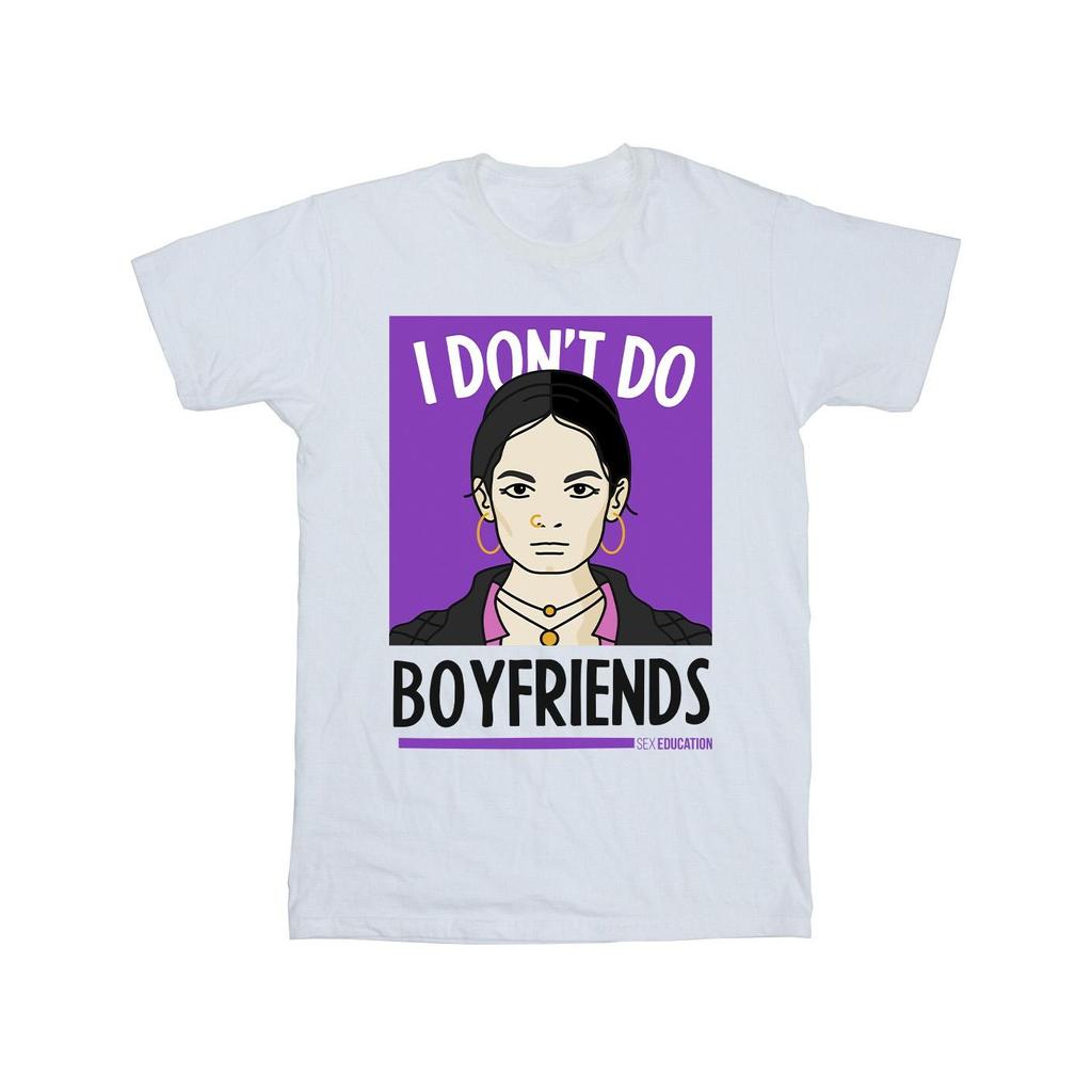Netflix Mens Sex Education I Don´t Do Boyfriends T-Shirt