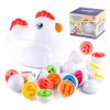 Chicken Storage Box Twisted Egg Pairing Smart Egg Geometric Fruit And Vegetable Digital Early Education Educational Toy