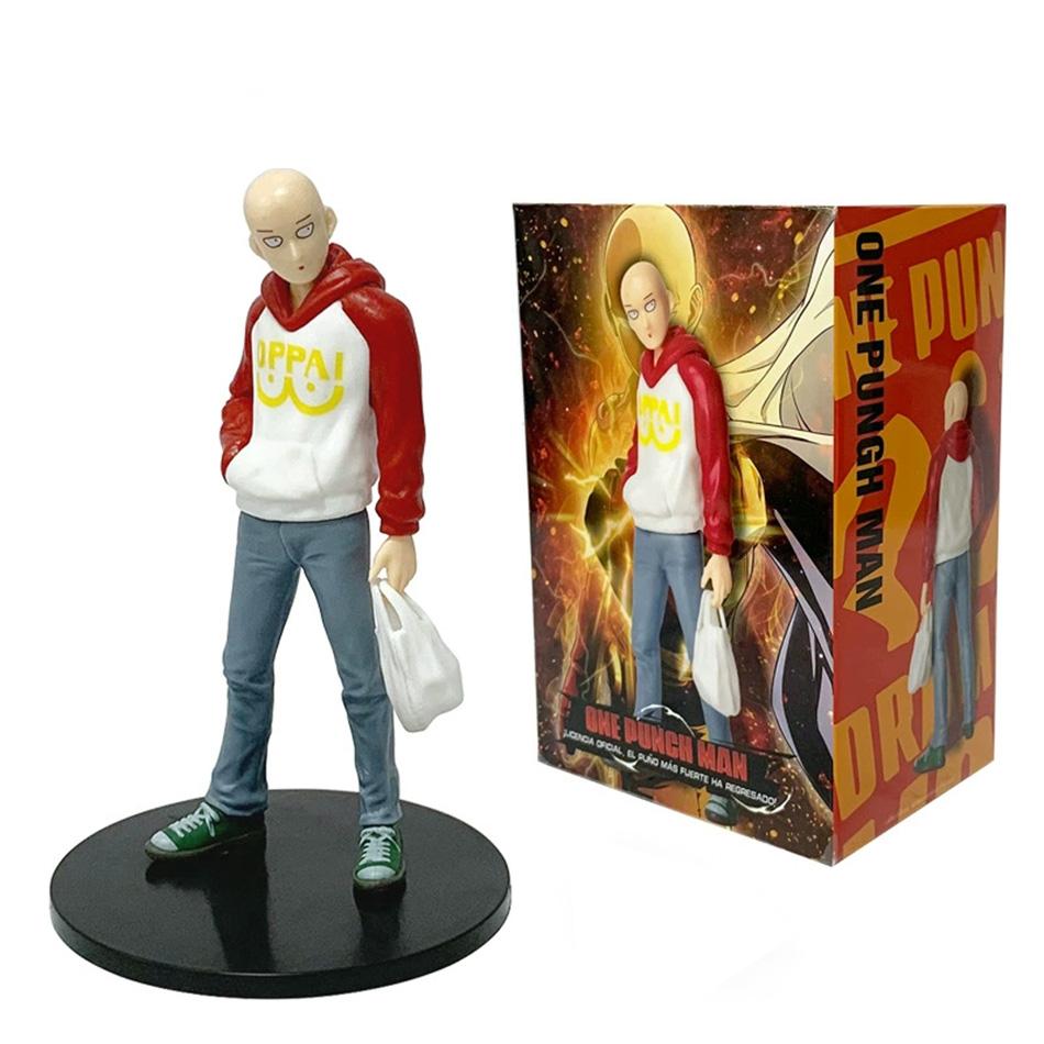 Новая фигурка Аниме ONE PUNCH-MAN Саитама Генос Тацумаки Фигурка Игрушка ПВХ Модель Аниме Аксессуары Коллекция Настольные Украшения Подарки