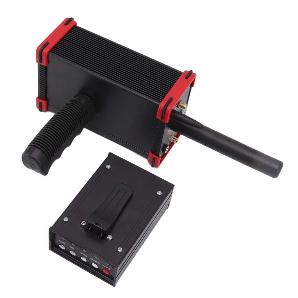 1000 Meters Range Metal Locator Underground 15m Depth Red Metal Detection Finder for Treasures US