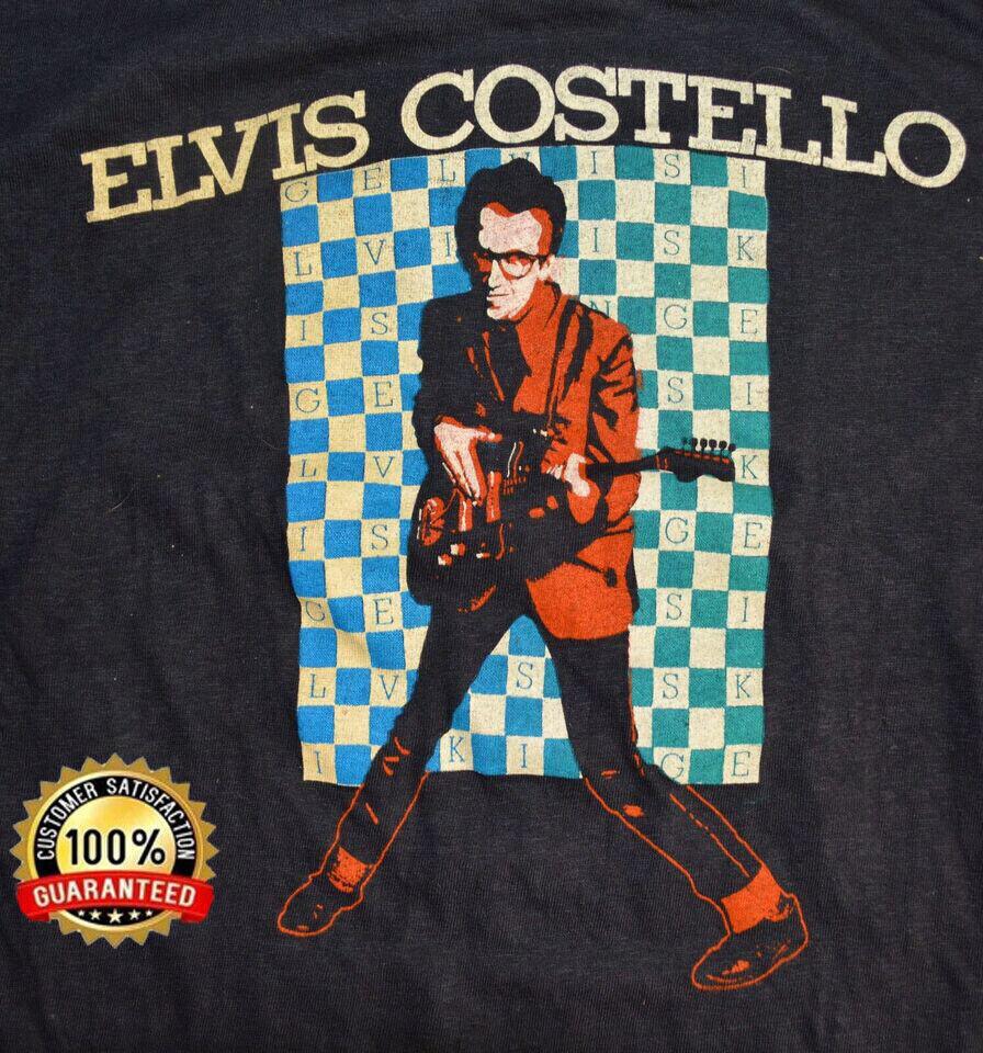 Elvis Costello New Unisex Retro Music Shirt HT068 Unisex T-Shirt