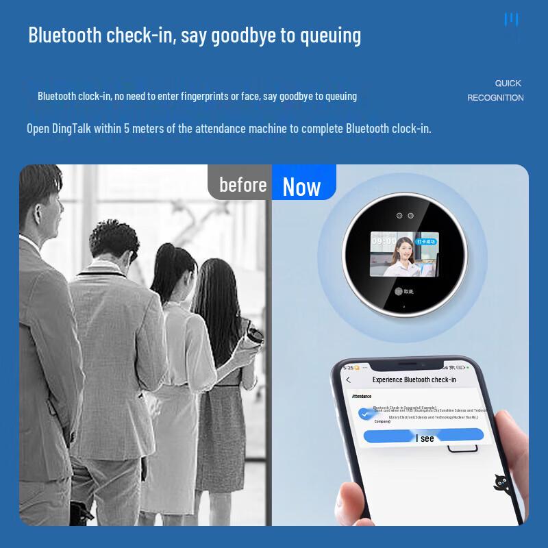 GEPAD M6 Facial Recognition Time Clock