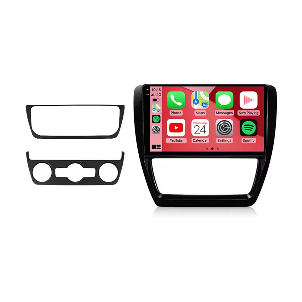 10-дюймовый автомобильный радиоприемник для Volkswagen VW Jetta 6 MK6 2011 - 2018 беспроводной Carplay Android Auto мультимедийный плеер автомобильная стереосистема навигация