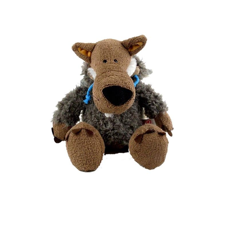 Плюшевые куклы Nici Jolly Logan Голова Овцы Волка Идеальный компаньон для обнимания для всех возрастов