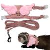 TiDaOne Ferret Harness Ferret Toy Lead (Pink)