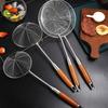 Skimmer Scoop Ergonomic Design Heat-resistant Stainless Steel Portable Cooking Strainer Spoon Household Supplies