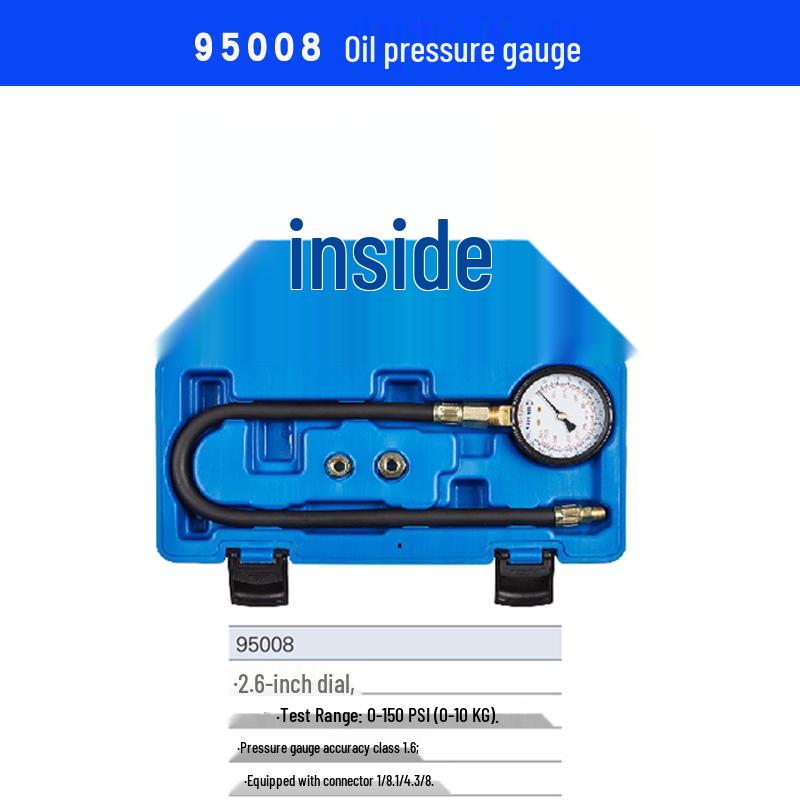 Professional Engine Oil Pressure & Transmission Gauge for Auto Repair