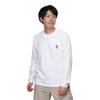 Ретро Yatai de Brushed T White Otsukare! L/S Мужской
