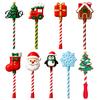 Christmas Holiday Accessory Tap-to-Pay Wand, 3D Printed Credit Card Holder with Candy Secure Slot Cane Handle, Contactless Payment Stick for Checkout,