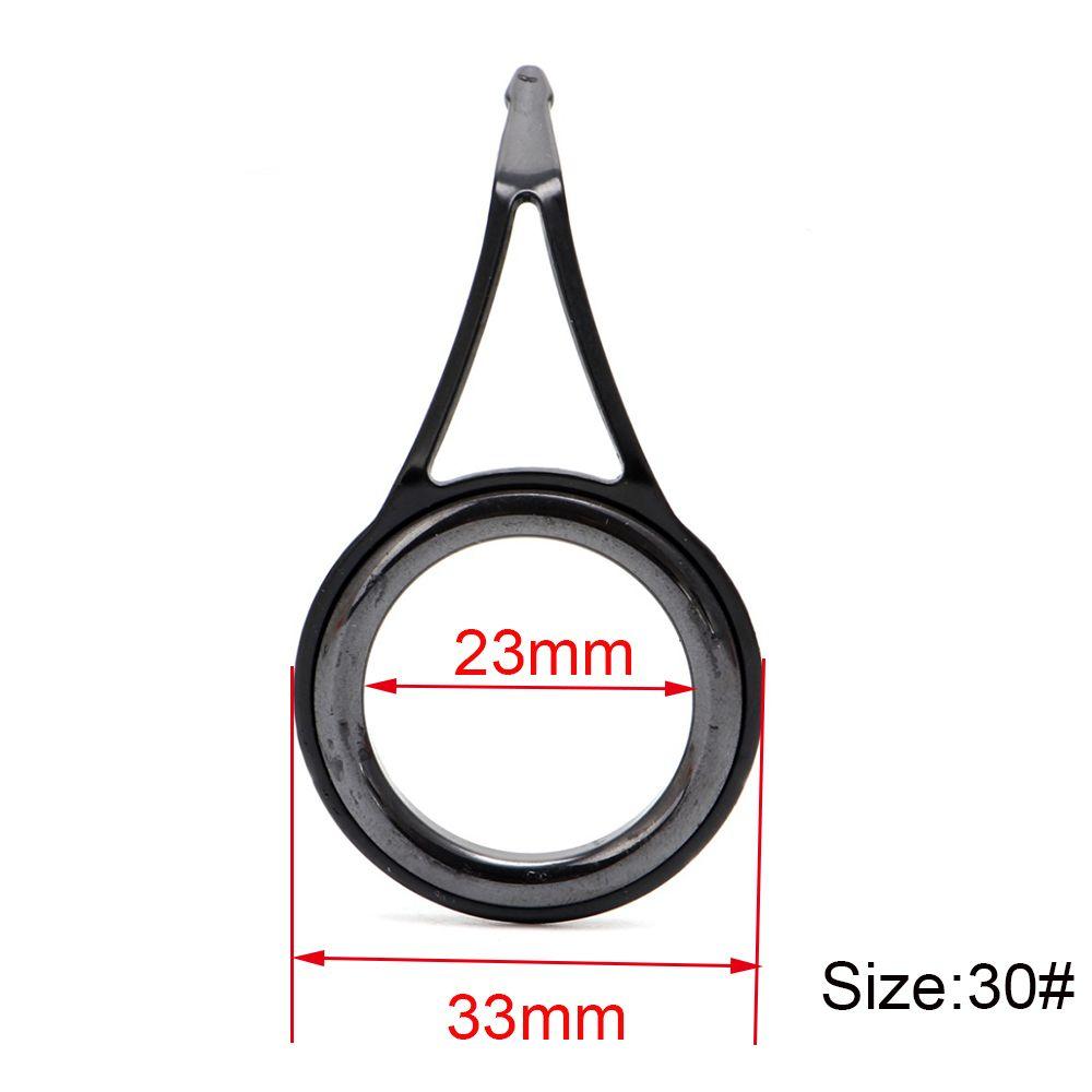 3 мм-23 мм внутренний диаметр направляющая для удочки коробка для снастей аксессуары глаз керамический комплект для ремонта наконечника кольца