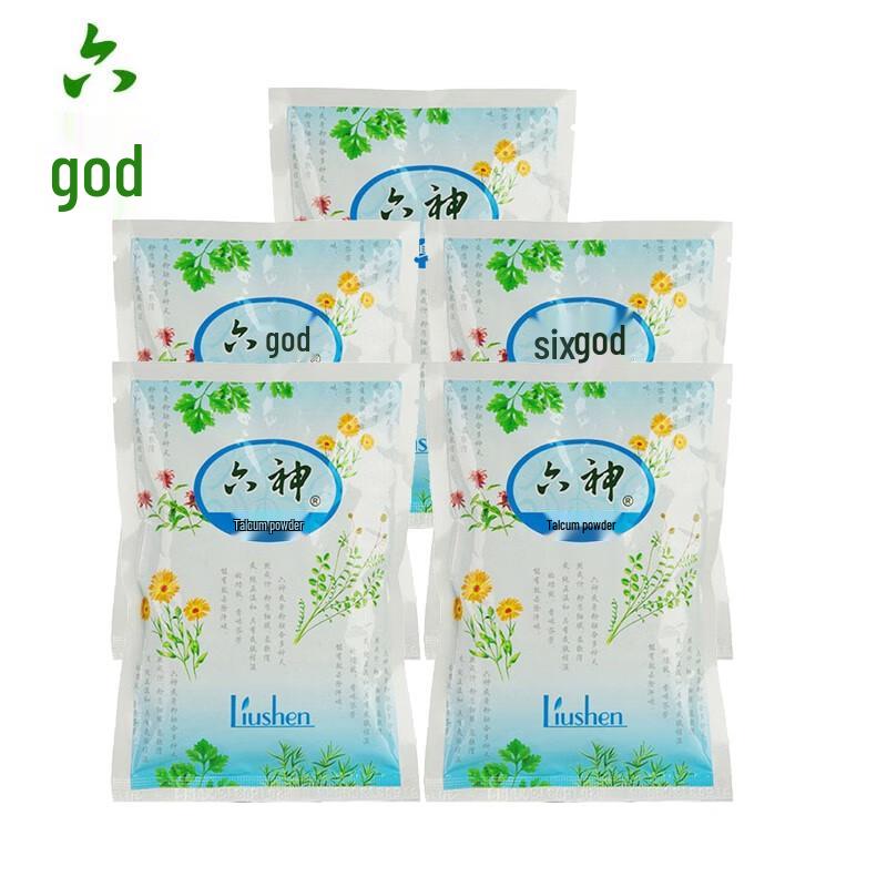 Набор талька и присыпки от потницы Liu Shen
