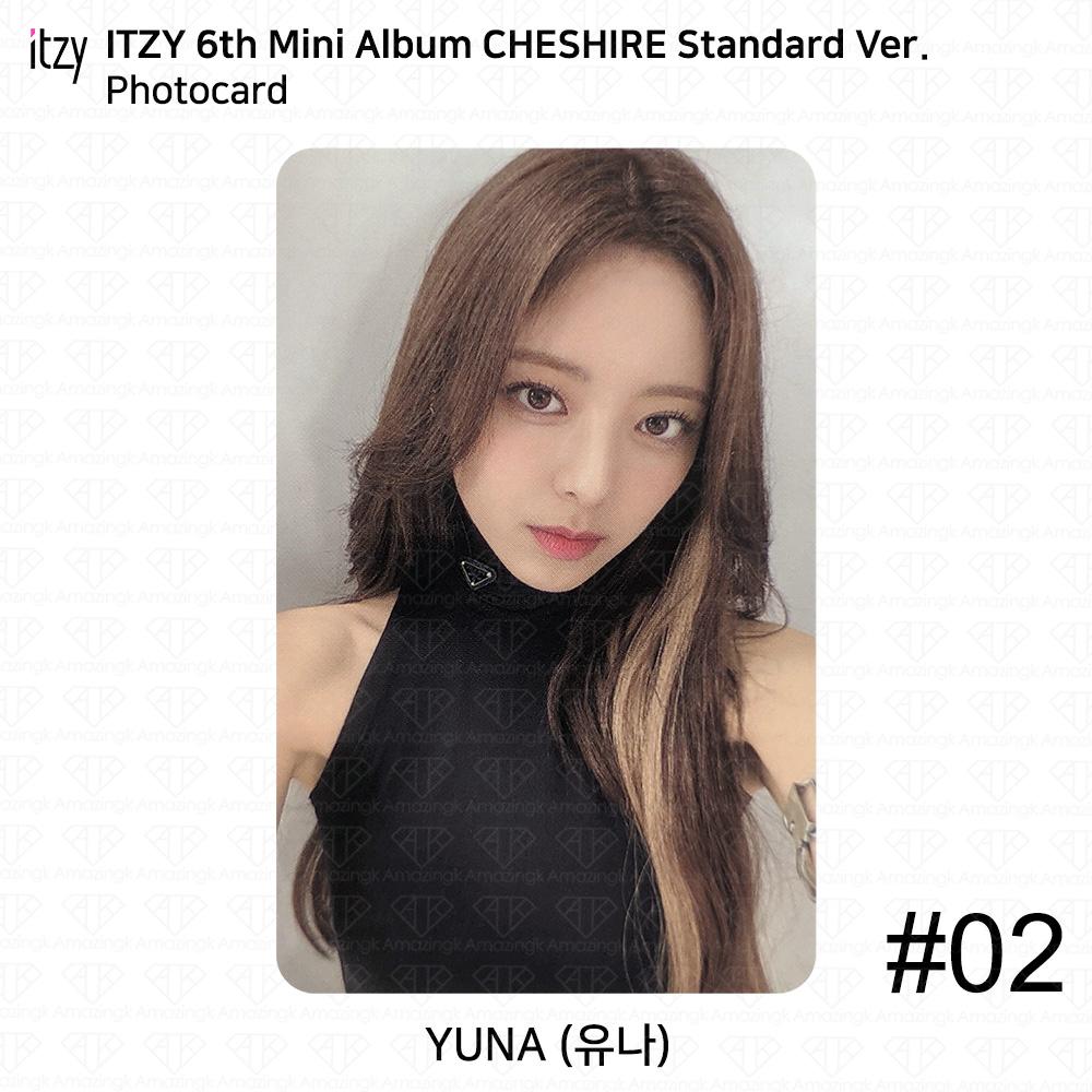 ITZY 6th Mini Album Cheshire Official Photocard Clear Card Neon 4cut Film KPOP