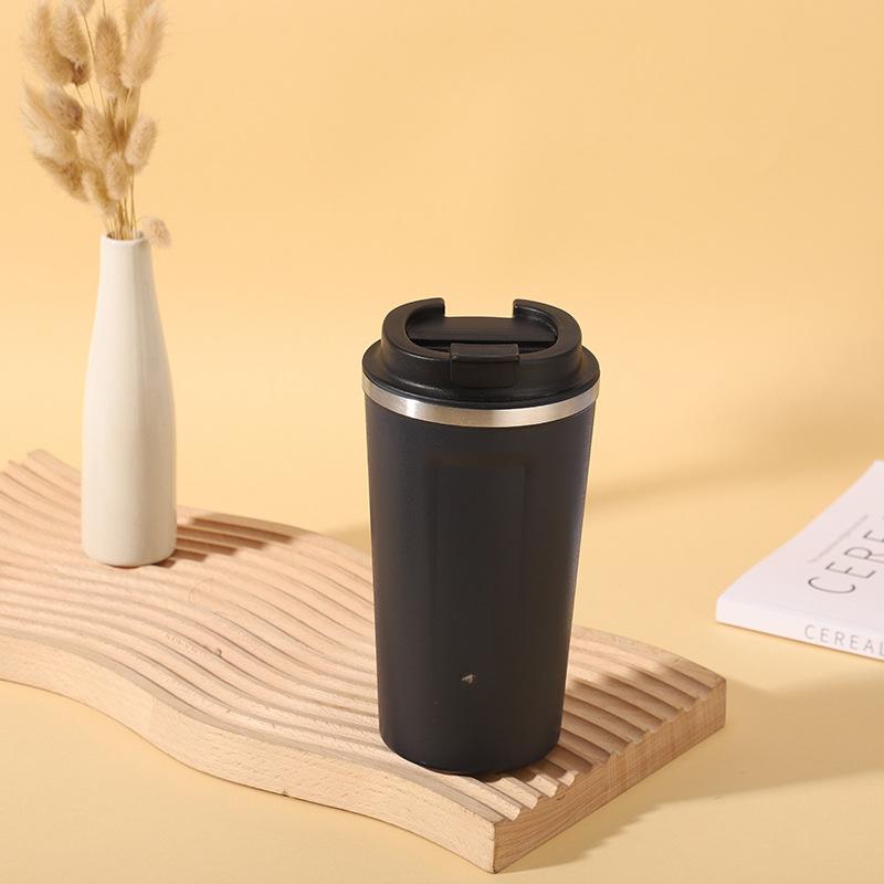 Новая модная кофейная кружка, кружка из нержавеющей стали 304 для мужчин и женщин, простая чашка для питья, портативный автомобиль, подарки на открытом воздухе.