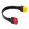 OBD2 OBDII Удлинительный кабель Разъем Папа-Мама 16-контактный Диагностический инструмент Для Elm327 Launch Think Diag Адаптер Негибкий