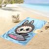 Custom NameKawaii Bunny Beach Towel Soft Microfiber Summer Towel Quick Dry Absorbent Towel for Beach Swimming Pool Travel