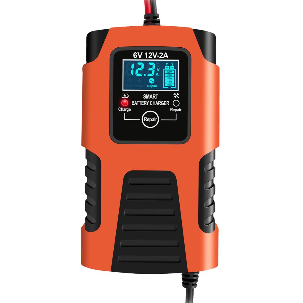 12v2a Chargers Battery Car 24v2a Full Automatic Smart Battery Chargers Maintainer Portable Trickle Chargers Battery Desulfator For Car Motorcycle