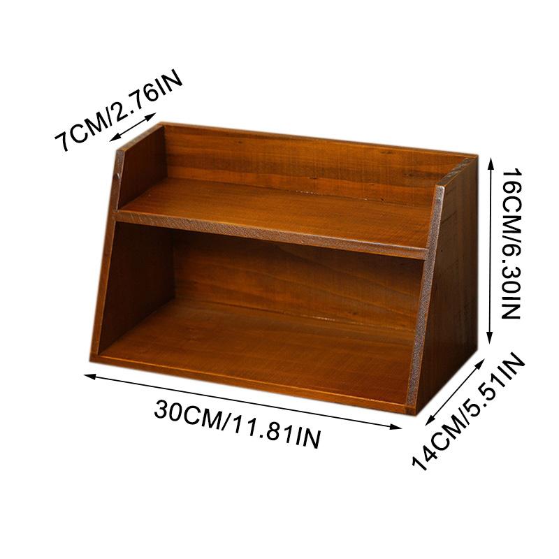 1 шт., косметическая витрина, деревянные полки, стеллаж для хранения, органайзер, настольный ящик для хранения духов