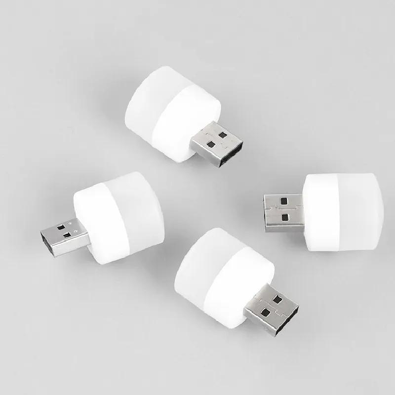 1/3/5 шт. USB светодиодная лампа 1 Вт супер яркая защита глаз USB книжный светильник компьютер мобильный источник питания зарядка USB светодиодный ночник