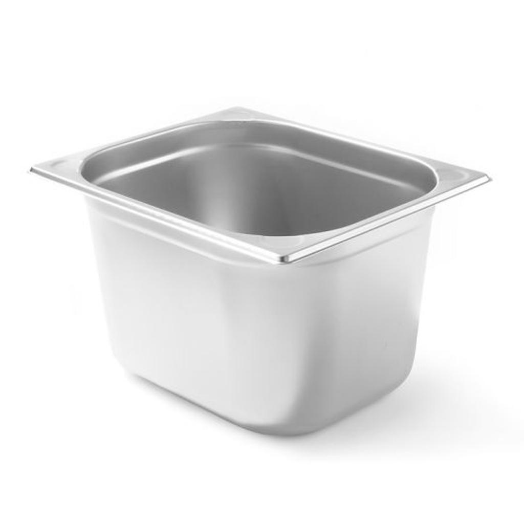 GN 12 steel container Kitchen Line height 200 mm Hendi 806357