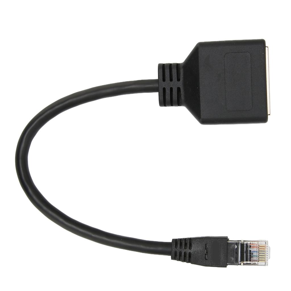 Кабель-удлинитель адаптера Ethernet RJ45 1 на 2 порта Отличная передача соединения Сплиттер
