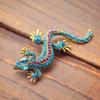 Funny Lizard Rhinestone Brooch Women Party Pin Corsage Clothes Jewelry Vintage Brosch