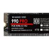 990 PRO PCIe 4.0 M.2 NVMe SSD Скорость до 7300 МБ/с Чтение 6800 МБ/с Запись 1/2/4 ТБ Внутренний твердотельный накопитель для ПК Ноутбука Настольного компьютера