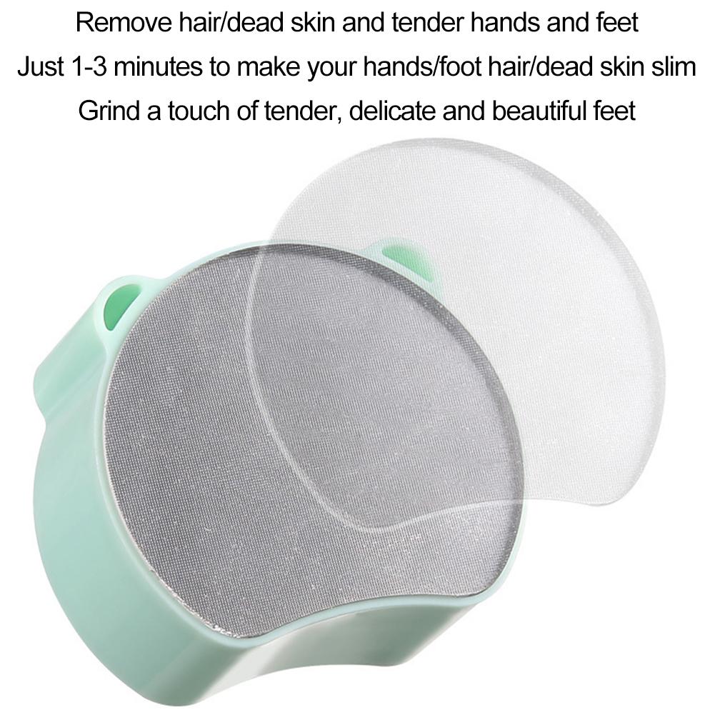 1 шт. Нано-стеклянная пилка для ног для удаления мертвой кожи, мозолей, пилка для подошвы для пяток, скребок для кожи подошвы, педикюрный шлифовальный камень