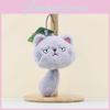 Mini Plushie Cat Keychain With Pp Cotton Stuffing For Bag Accessories Keychains