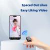 Mobile Phone Mini Remoter Bluetooth-Compatible Selfie Stick Camera Controller Fingertip Selfie Video Controller for Xiaomi Apple