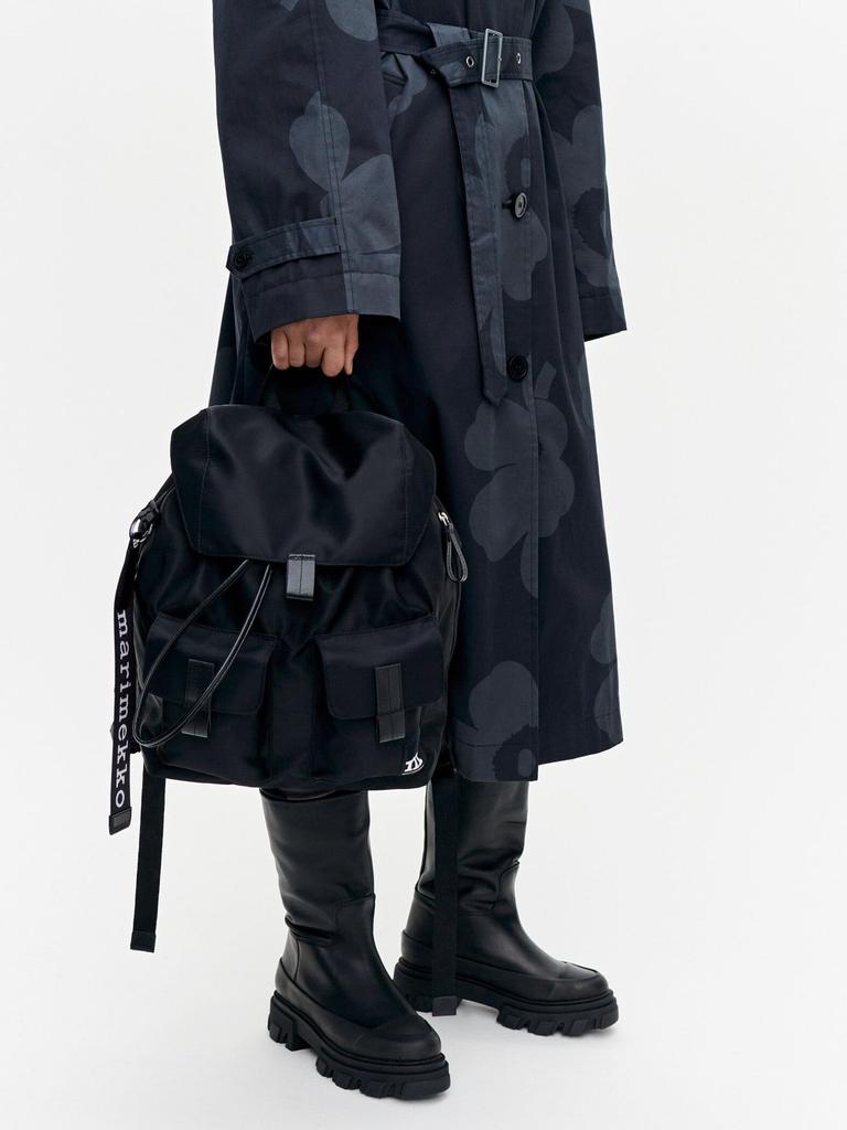 Marimekko Everything Рюкзак L Однотонный Рюкзак, Женский, 52152239291198, Черный