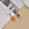 Ретро Брелок-черепаха Уникальный Милый Подвеска Брелок Шарм Морская Тематика Украшение Подарок
