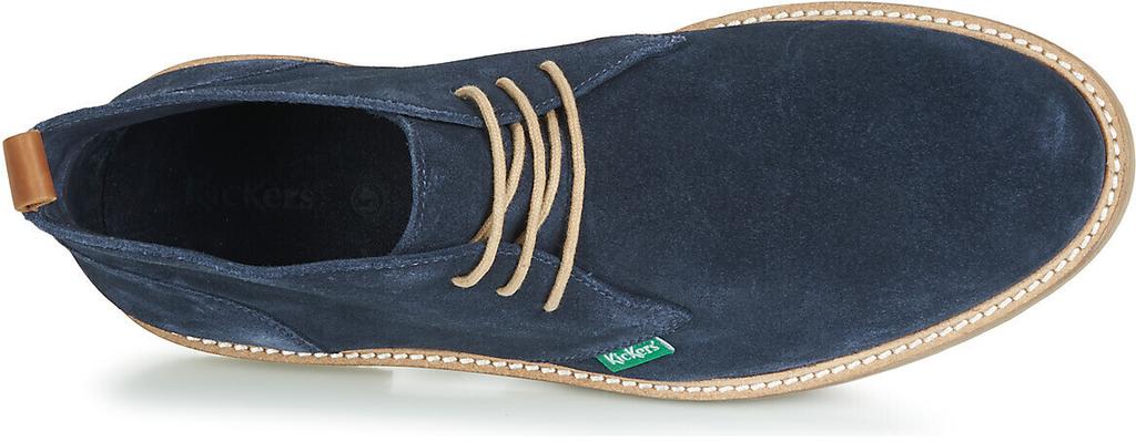 Kickers Tyl Boots for Men Blue Nubuck