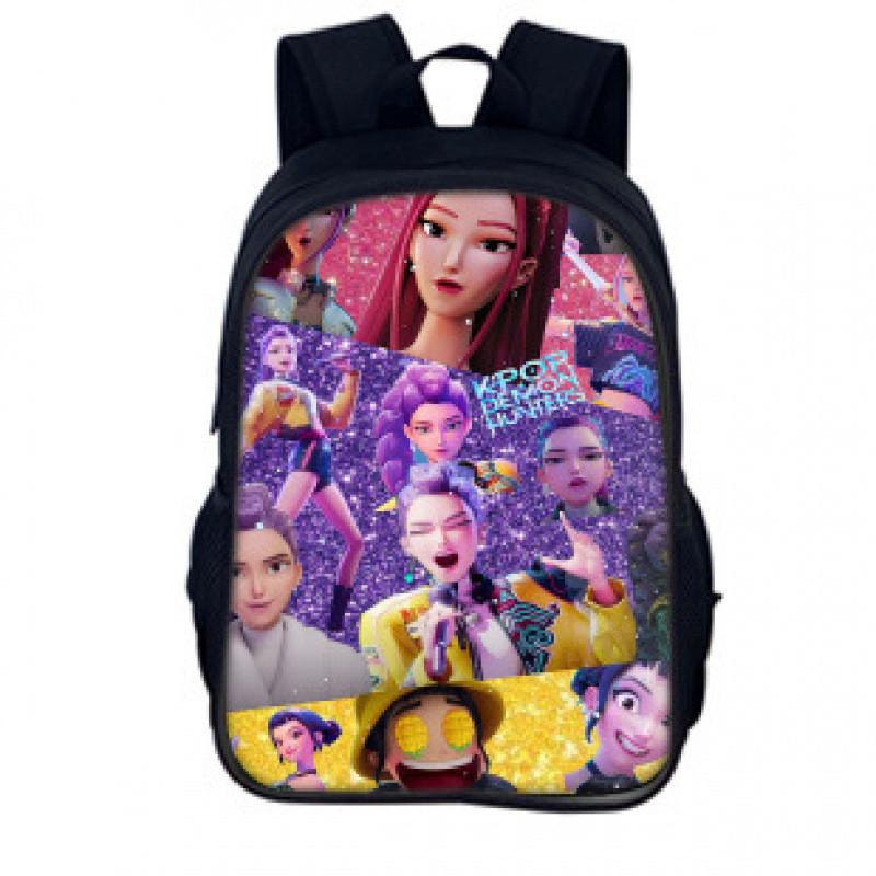 Школьный рюкзак Hunterx Kpop для молодежи с принтованным дизайном