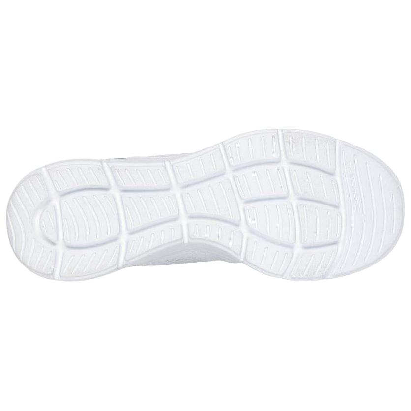 Skechers Спортивные Удобные Универсальные Низкие Повседневные Кроссовки Женские Бело-Синие 150370-WLB