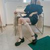 Весенние тонкие женские черные жаккардовые носки Love Calf, гольфы в японском стиле Jk, шелк Lolita
