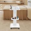 3-Tier 38*35*69cm Beauty Trolley Cart with Wheels Esthetician Cart SPA Facial Rolling Tray Organizer Stand Used In Beauty Salons