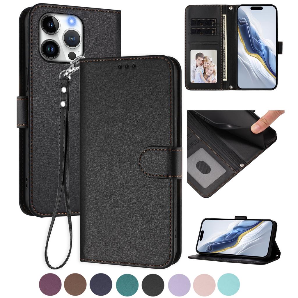 Wallet Flip Case For HMD Fusion Skyline Pulse Pro Plus PU Leather Cover with Card Slots