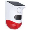 Motion Sensor Alarm Solar Sound and Light Alarm Wireless IP67 Intelligent Outdoor Alarm with Built