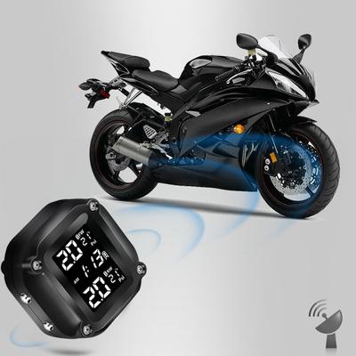 Монитор давления в шинах мотоцикла, детектор TPMS, портативная система контроля давления в шинах, обнаружение