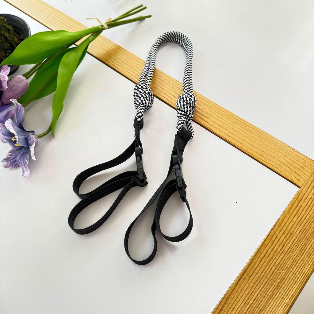 Japan Donut Embroidery Ballchain Crossbody Bag - Gao Yuanyuan Style