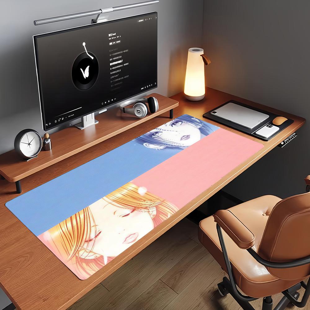 Classic Anime N-NANA-S Mouse Pad Non-slip Rubber Gamer Balance Computer Mat Decoracion Deskmat Laptop Office Large