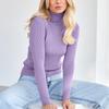 Fashion Women Sweaters Pullover Autumn Winter Turtleneck Sweater Female Solid Ofifce Lady Long Sleeve Sweaters Tops