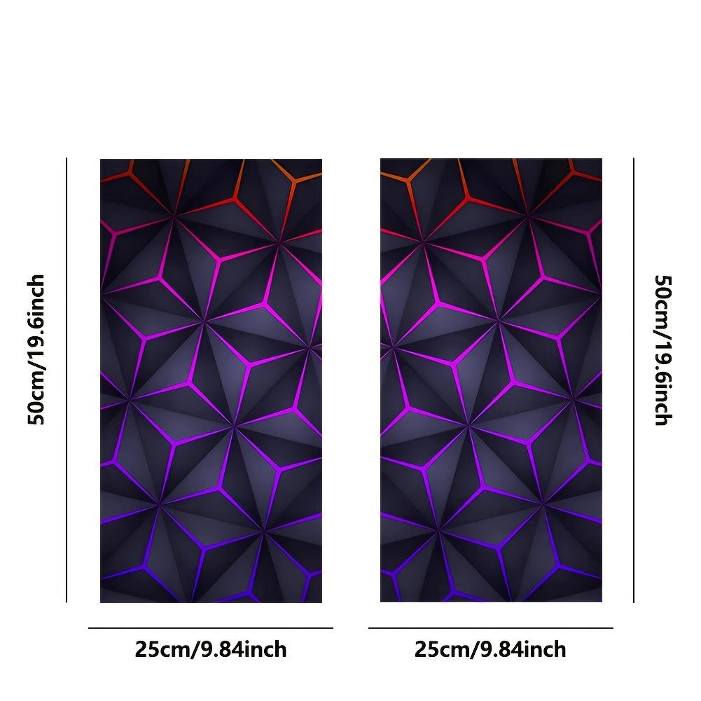 2Pcs Car Stickers B Pillar Center Column Covers DIY Scratch Resistant Decoration Sticker Waterproof