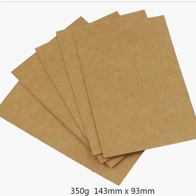 A6 Size143 X 93mm Kraft Paper 350gsm Card Paper, DIY Gift Packing Cardboard Paper Blank Postcard Hand-Drawn Doodles