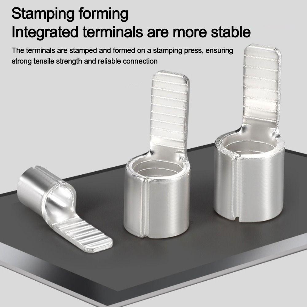 Copper Tin Plated C45 Contact Pin Pin-Shaped Cable Wire Lug Insert Crimp Terminal  Electrical