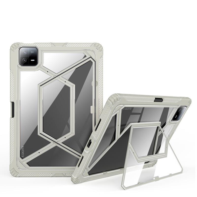 Чехол для планшета Xiaomi Pad 6 Pro, 11 дюймов, прозрачный магнитный чехол-подставка с кристаллами для Xiaomi Mi Pad 6, 2 в 1, жесткий чехол с невидимым кронштейном