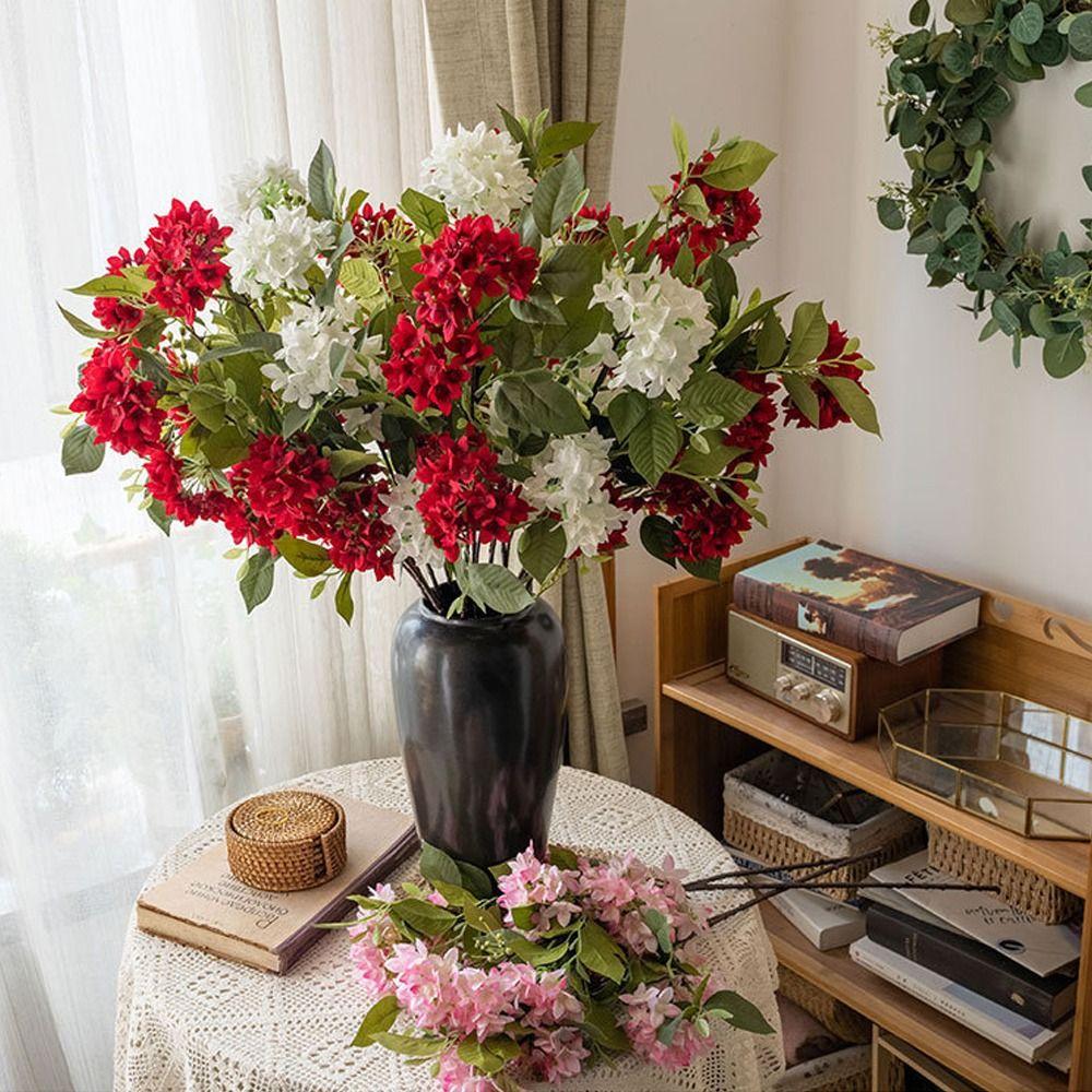 Элегантная шелковая ветка сирени, цветок с эффектом реального прикосновения, искусственный цветок, декор для сада на открытом воздухе