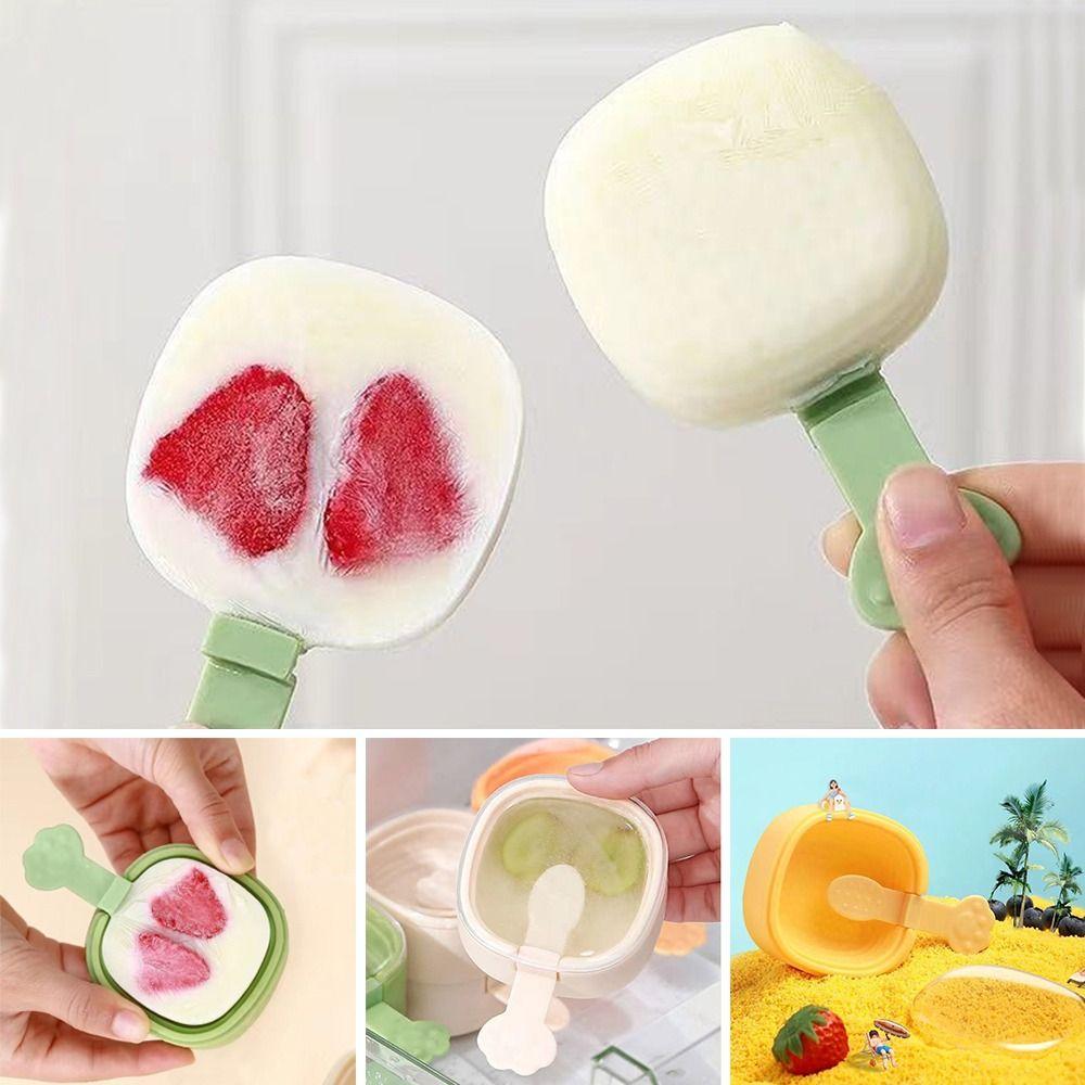 Portable Summer Ice Cream Mold Homemade Ice-Pop Making Mould Food Grade Popsicle Mold