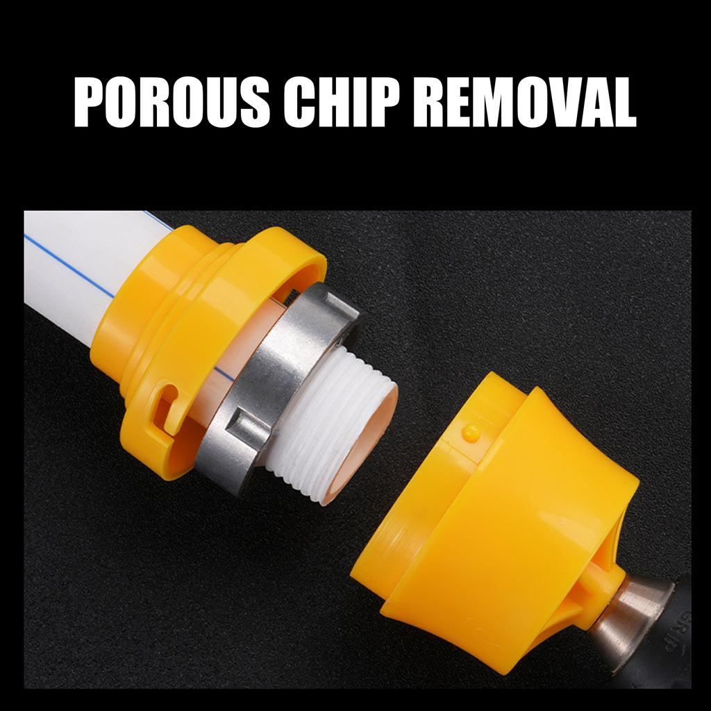 1/2-дюймовый 3/4-дюймовый инструмент для внутренней резьбы водопроводной трубы для ПВХ пластиковых труб, ручная электрическая дрель, ручной инструмент